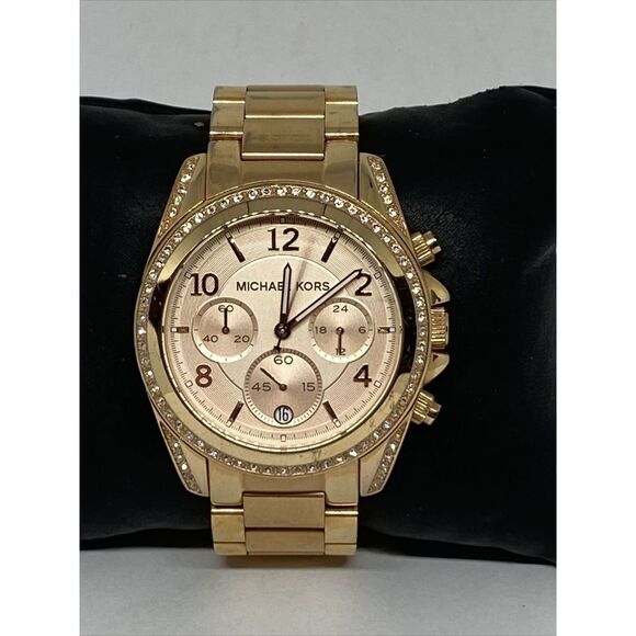 Michael Kors Blair MK5263 Women's Stainless Steel Analog Dial Quartz Watch UC577 - Picture 1 of 12